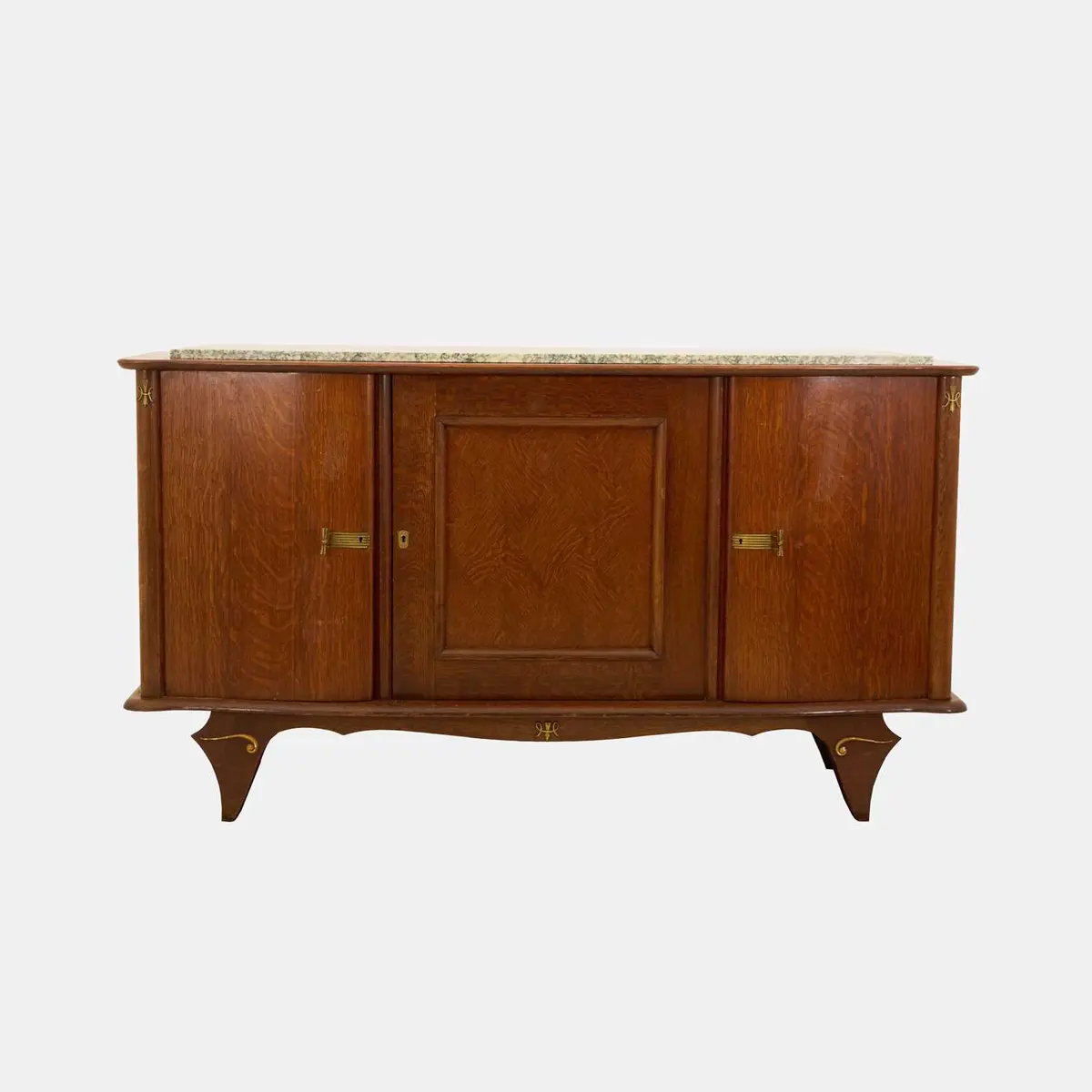 An oak sideboard 1940s, French
