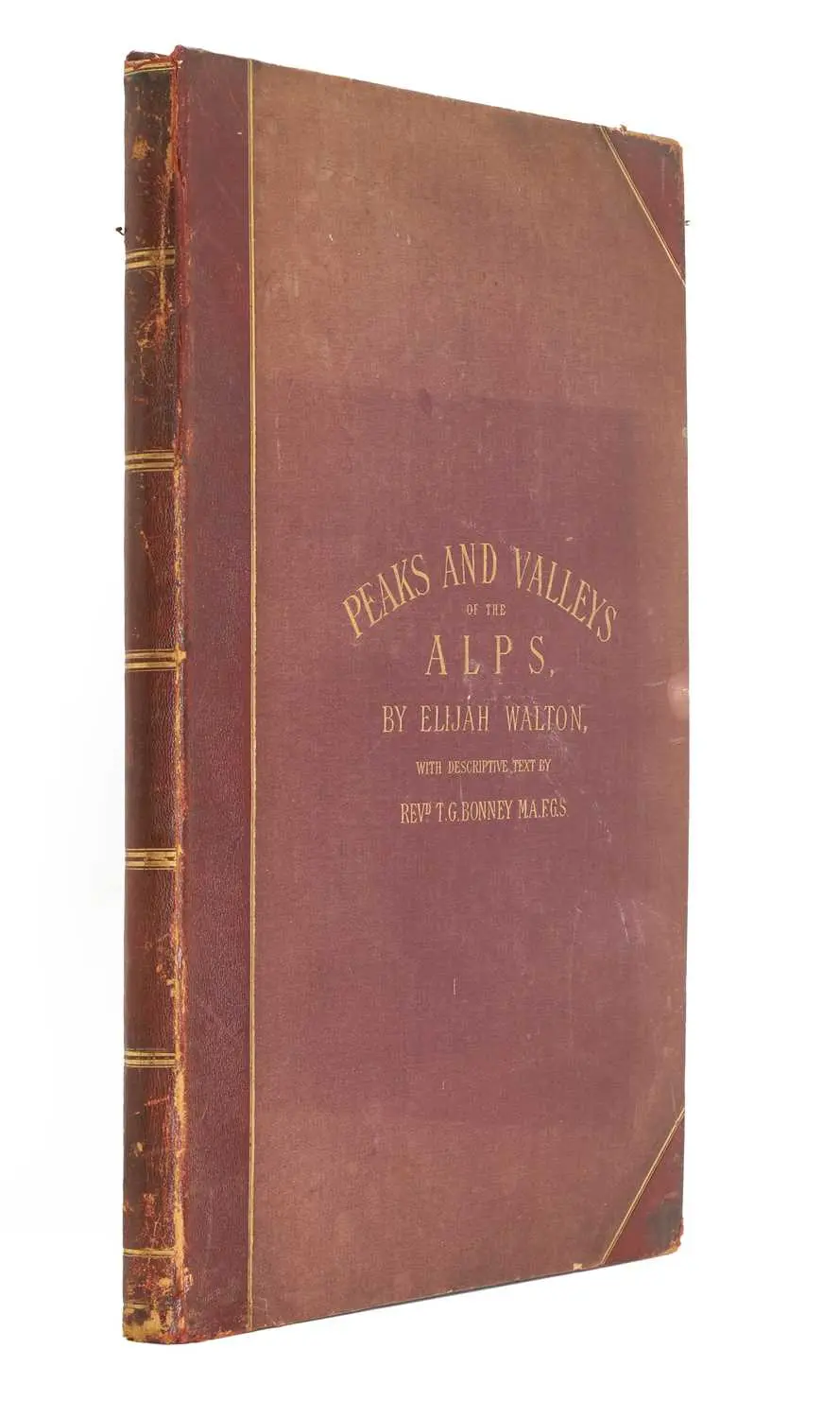 WALTON, Elijah (illus.); BONNEY, Thomas George: The Peaks and Valleys
