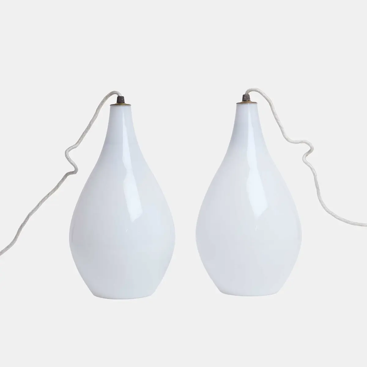 Louis Kalff (Dutch, 1897-1976) for Philips a pair of pendant lamps