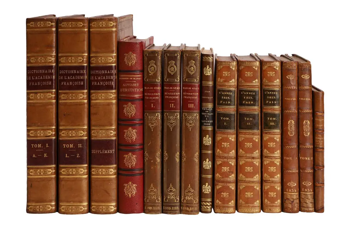 FINE BINDINGS: SAINTE-BEUV: Volupté, in 2 Vols. Paris, Eugène Renduel