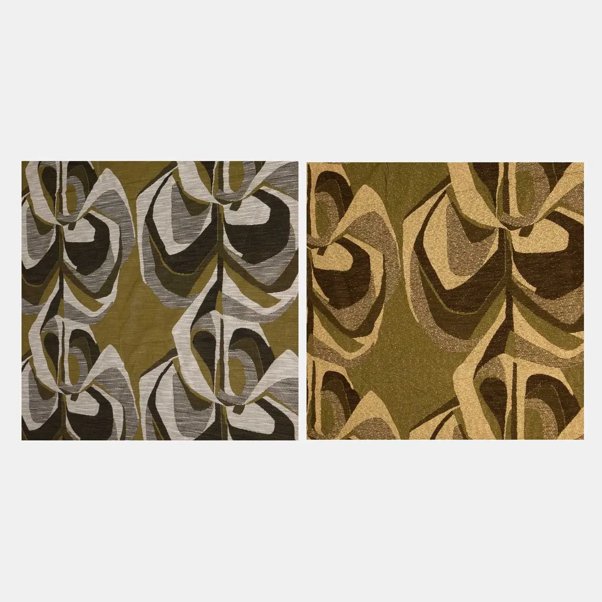 John Wright for Edinburgh Weavers a near pair of 'Kabadi' fabric rolls