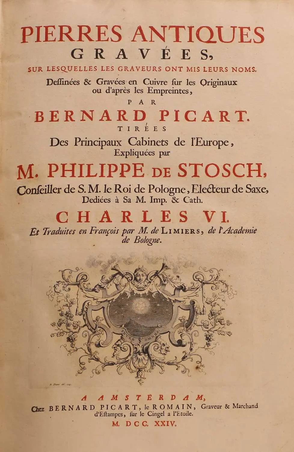 Picart, Bernard: Pierres Antiques gravées