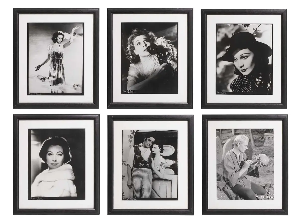 After Angus McBean a collection of six 'Theatre Icons' prints
