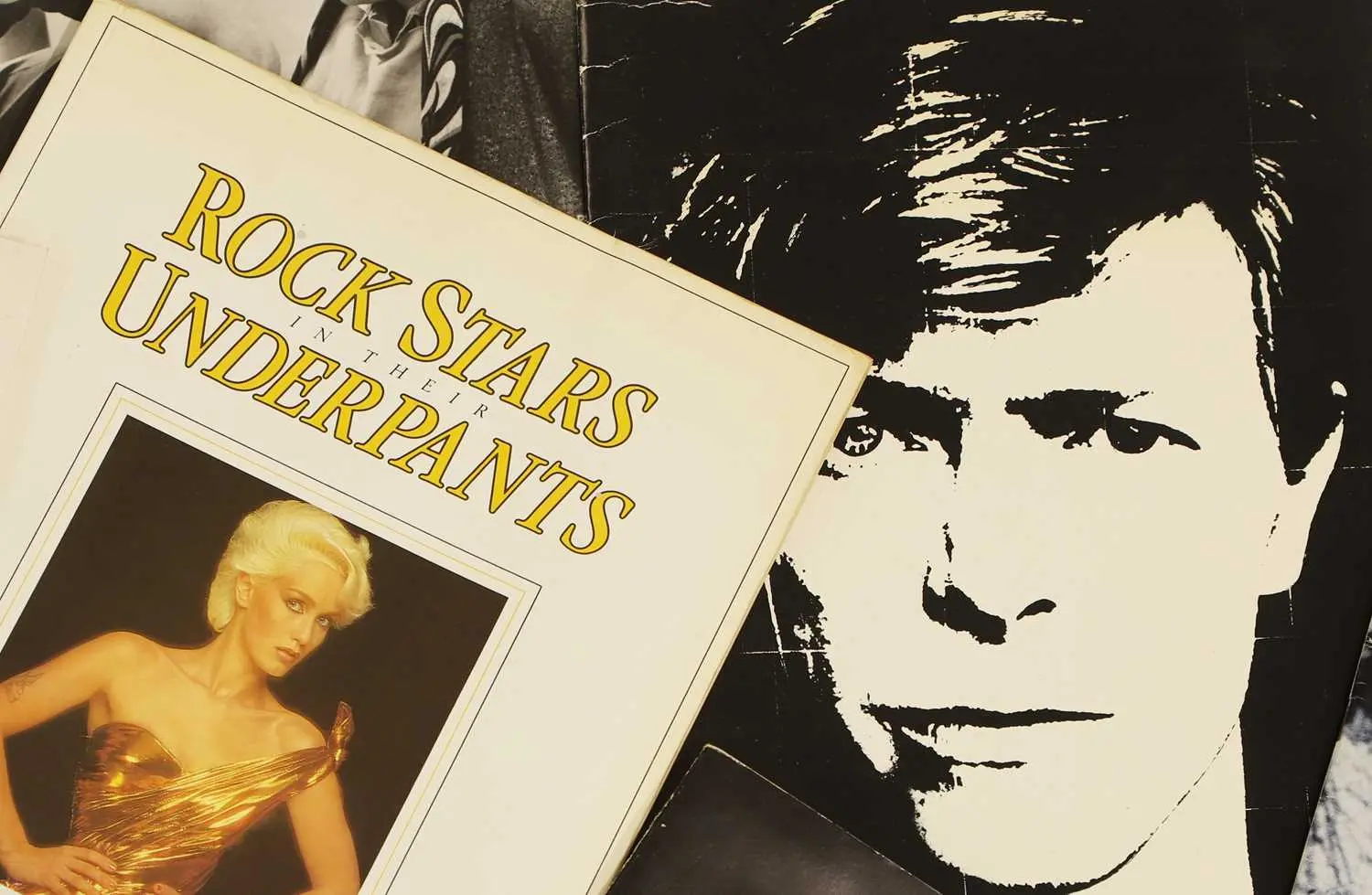'Rock Stars In Their Underpants' photographed and compiled by Paula Yates