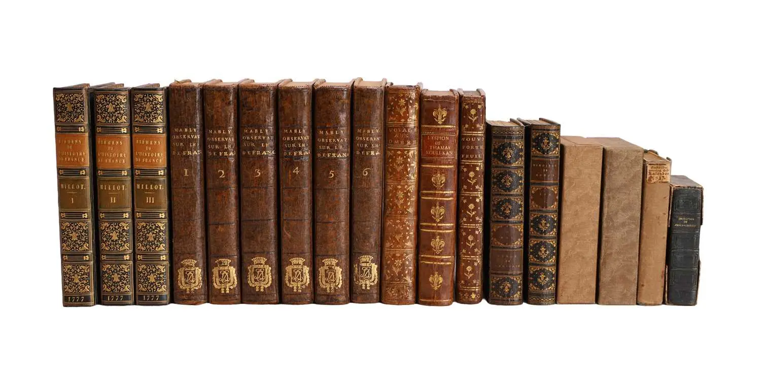 FINE BINDINGS- MINIATUES, Etc: Abbé de Rochebrune (transl): L'espion