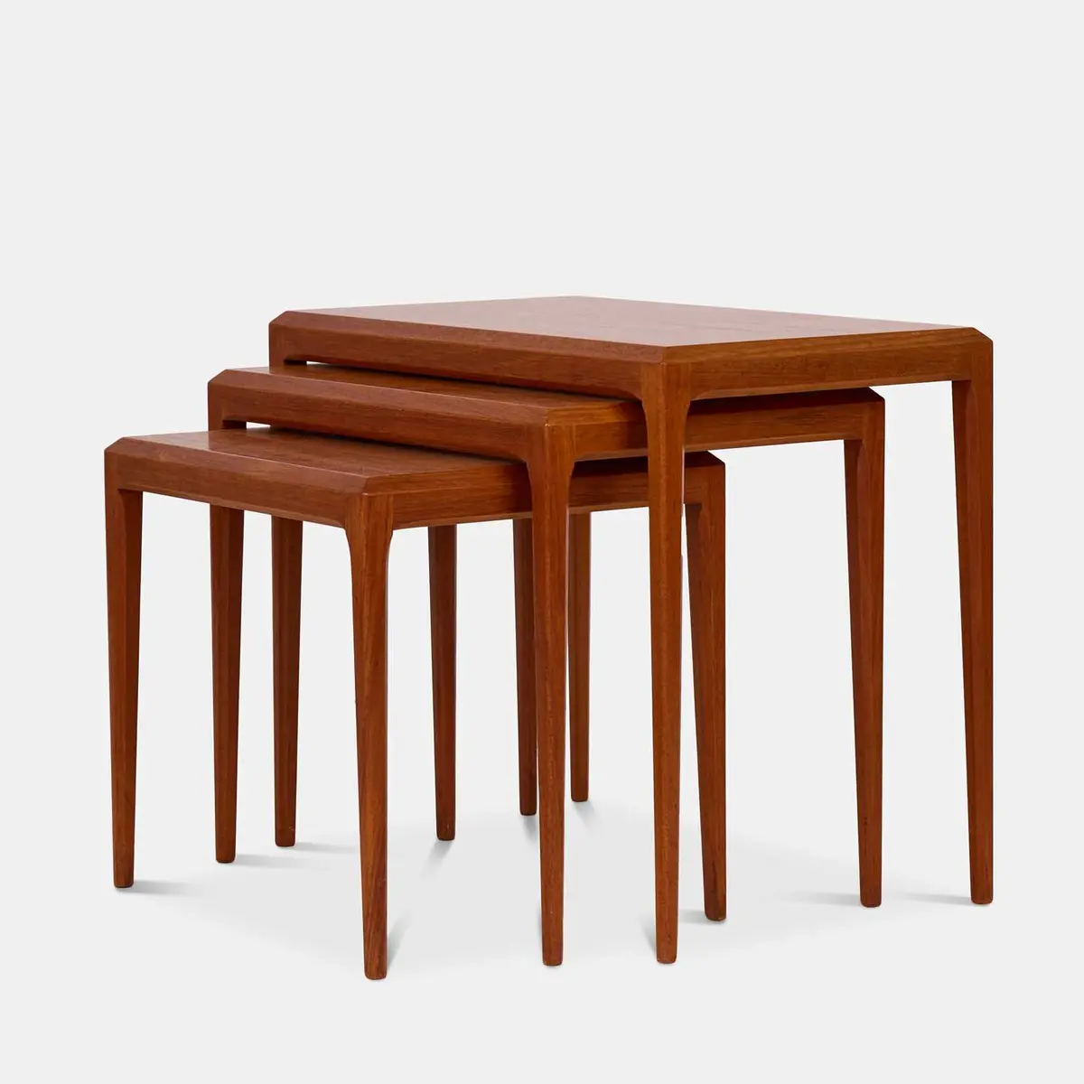 Johannes Andersen (Danish, 1903-1991) for CFC Silkeborg a nest of three tables