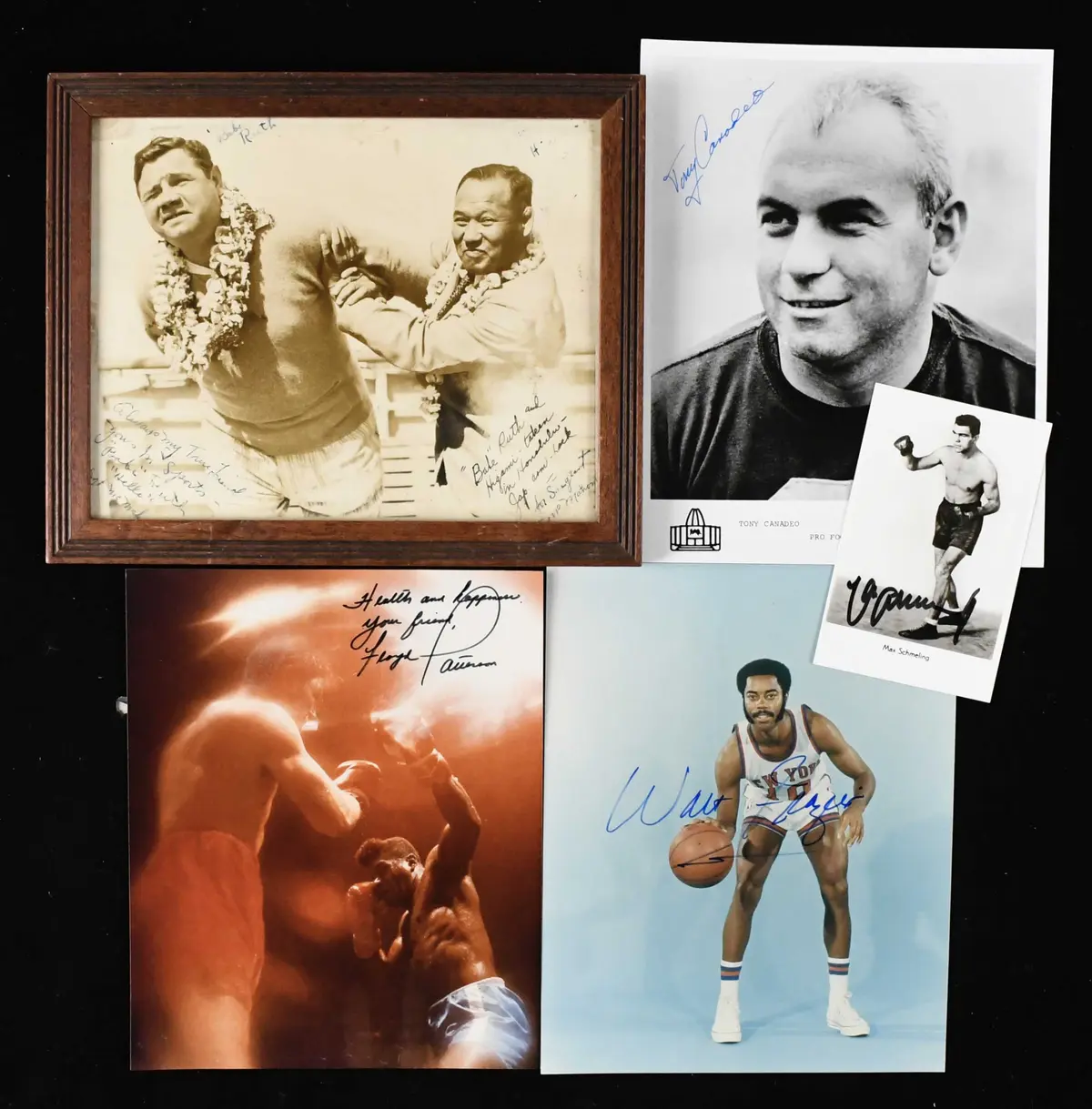 "Lot of assorted memorabilia and autographs including HOFers (GD-NM/MT)