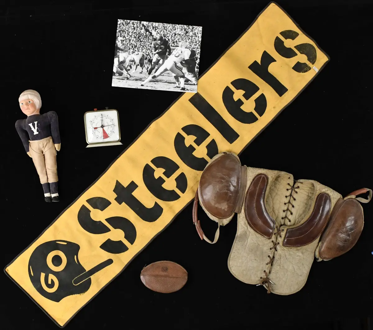"Large lot of mostly football memorabilia