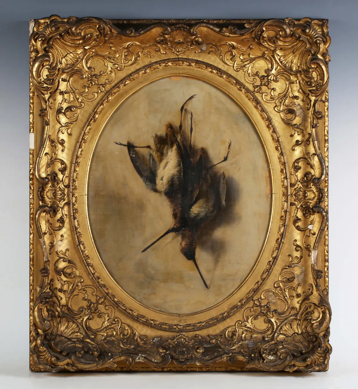 Agnes Dundas (British 19th century) - A Brace of Snipe, oil on canvas