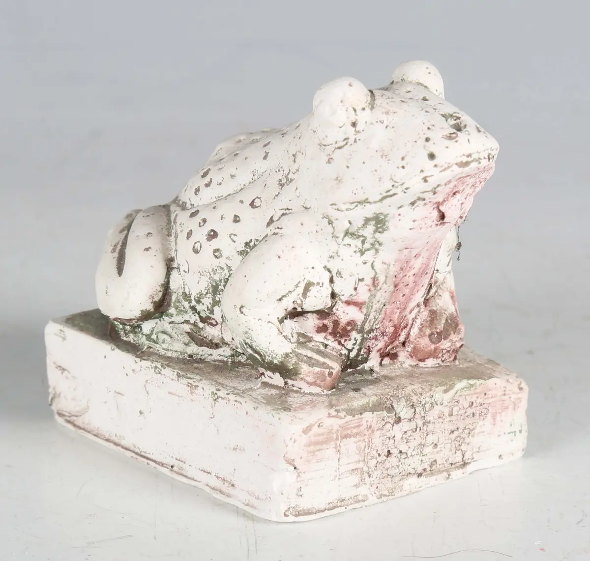 Eduardo Paolozzi (1924-2005) - a cast plaster model of a seated frog