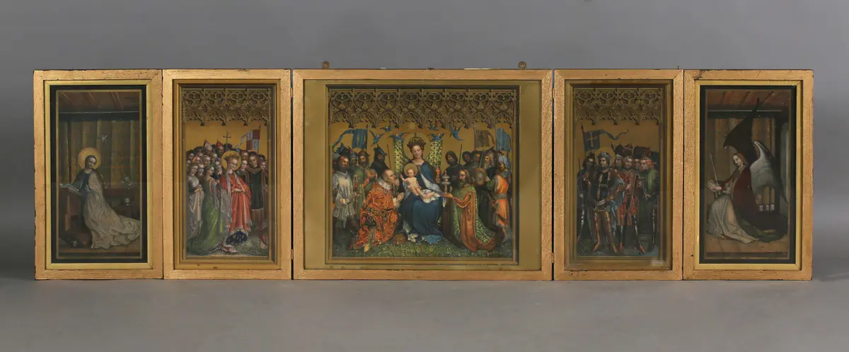 The Arundel Society (publisher) - The Dombild Altarpiece (Adoration