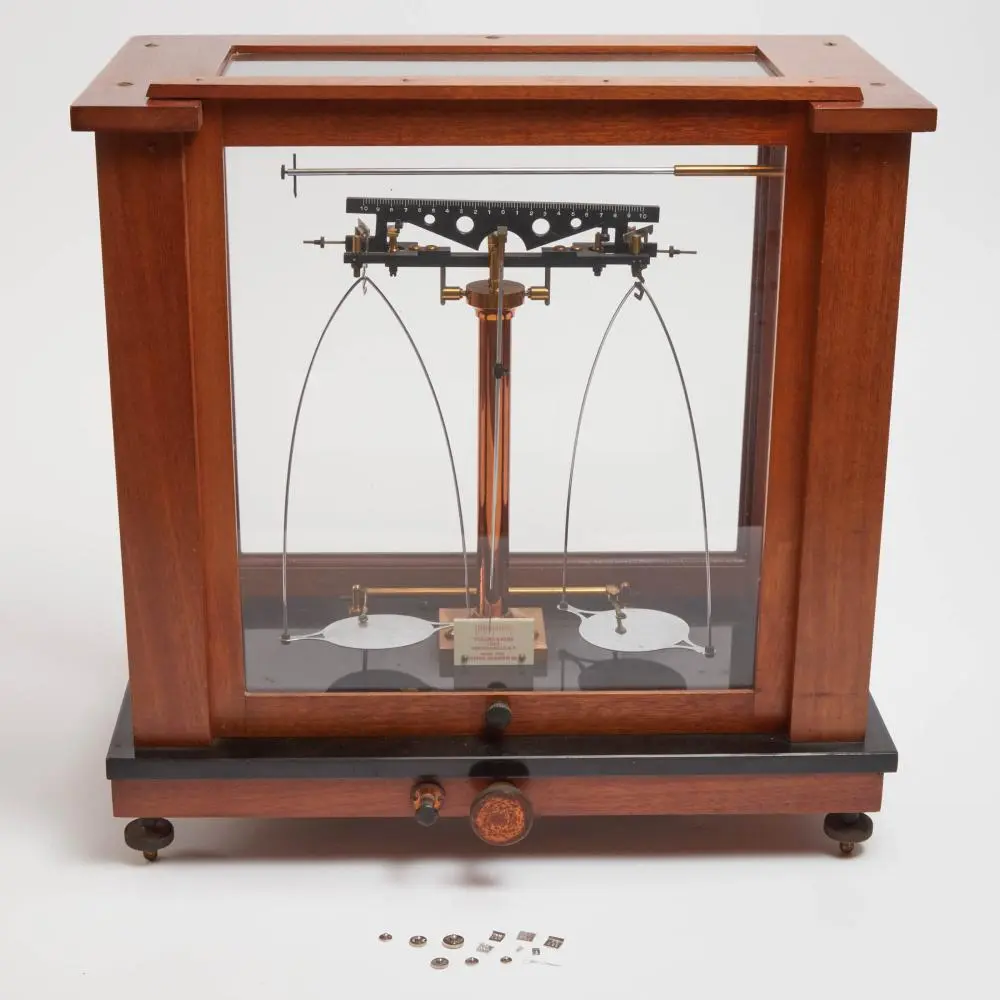 Analytical Beam Balance, Voland & Son, New Rochelle, N.Y., early/mid-20th