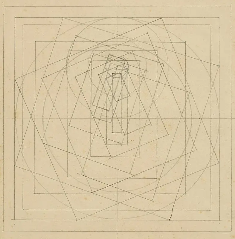 Robert Pouyaud (1901-1970) Study for Madonna