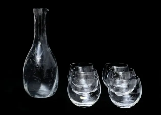Glas 6 stycken samt karaff "Chateau"