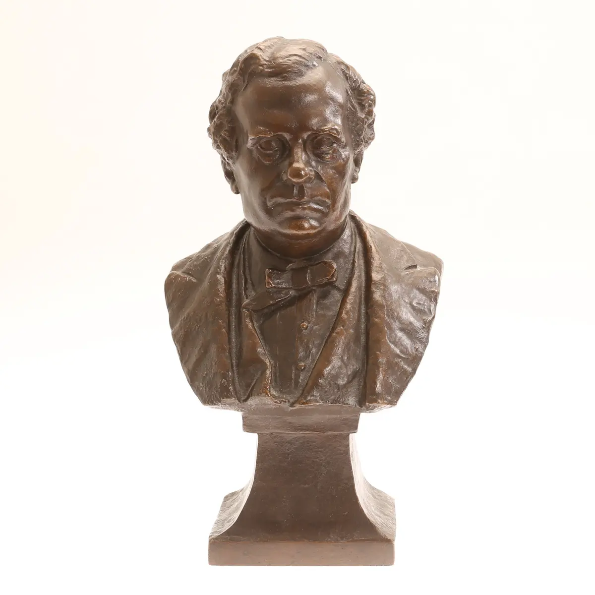 JOHN BÖRJESON. Skulptur, brons, signerad, gjutarstämpel H. Bergman. Fud.