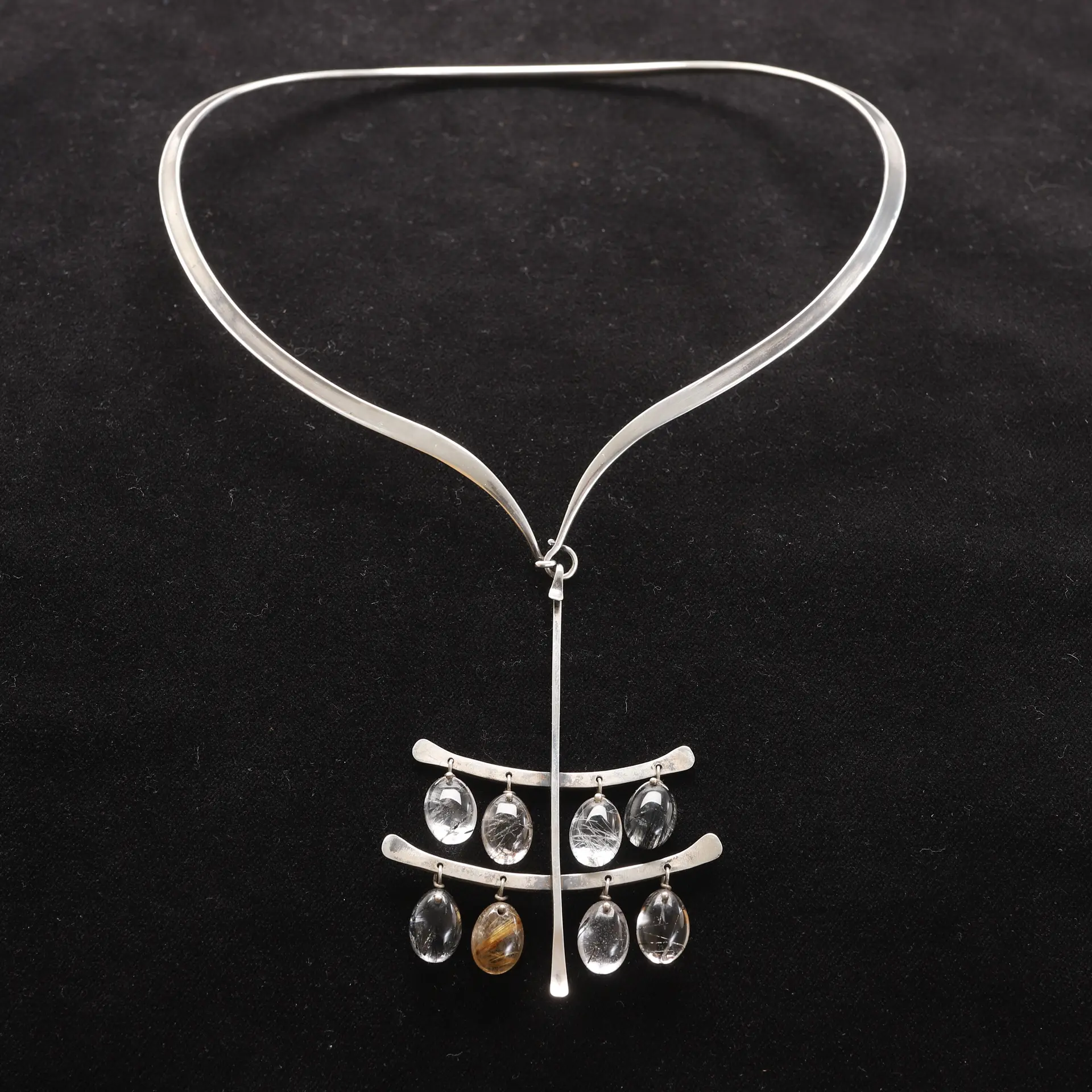 VIVIANNA TORUN BÜLOW-HÜBE. Collier med hänge, sterlingsilver, Georg