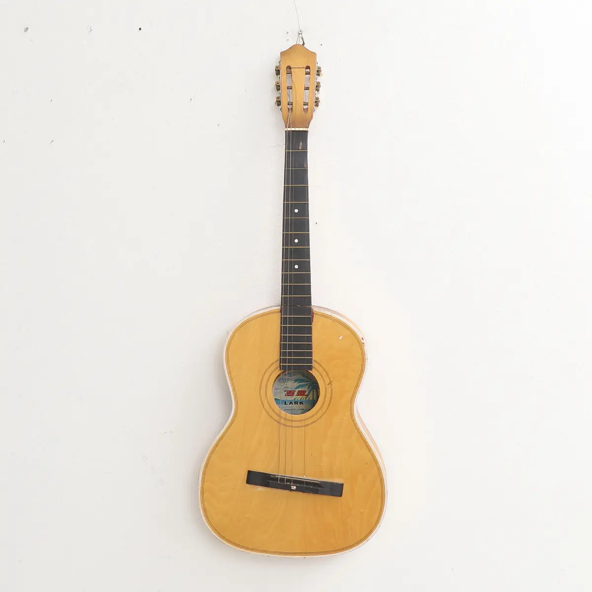 GITARR, akustisk, Lark, Shanghai, Kina.