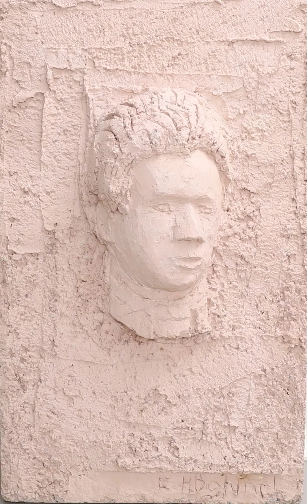 ERIK HÖGLUND. Skulptur, betong, signerad.