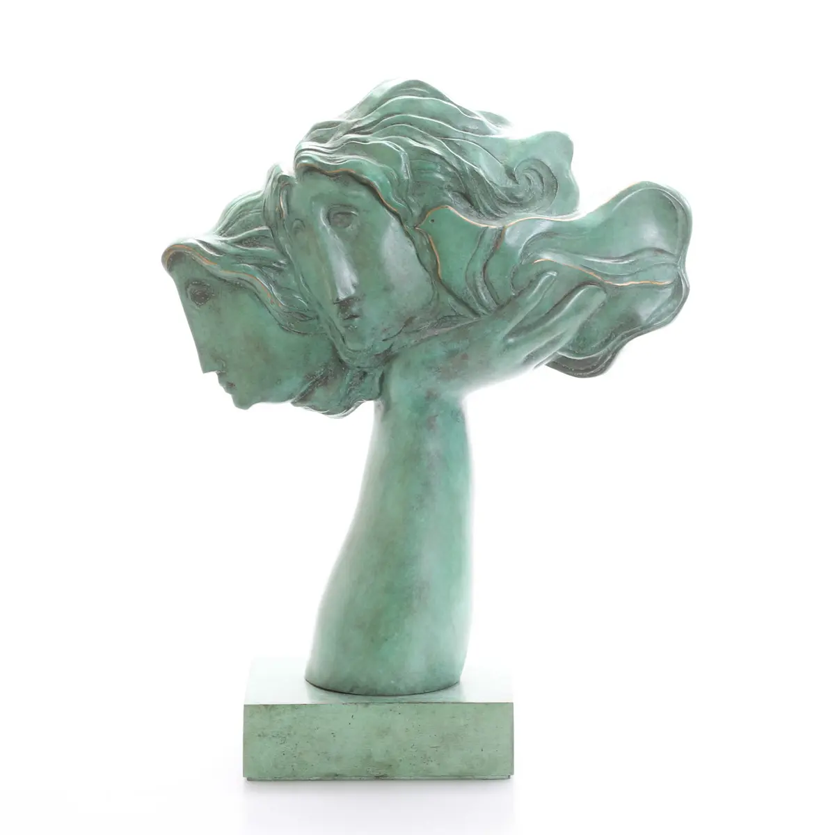 ALVAR SUÑOL. Skulptur, brons, numrerad 16/75, stämpelsignerad.