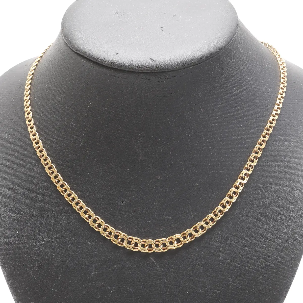 COLLIER, 18 k guld, Bismarck.