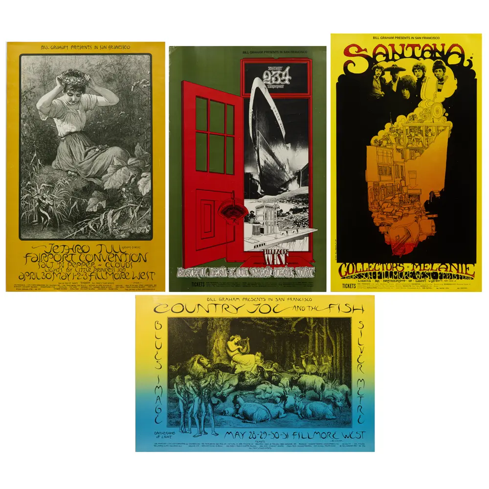 Posters, David Singer, Randy Tuten, and Greg Irons
