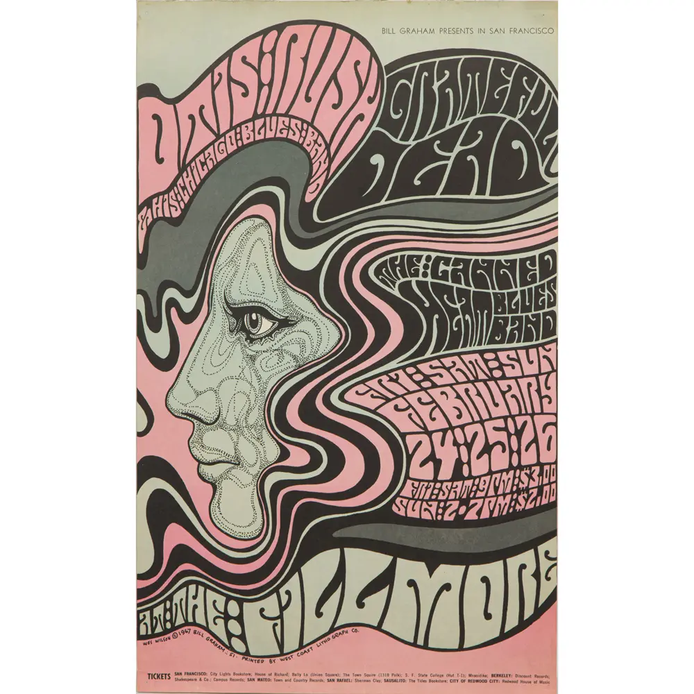 Poster, Wes Wilson