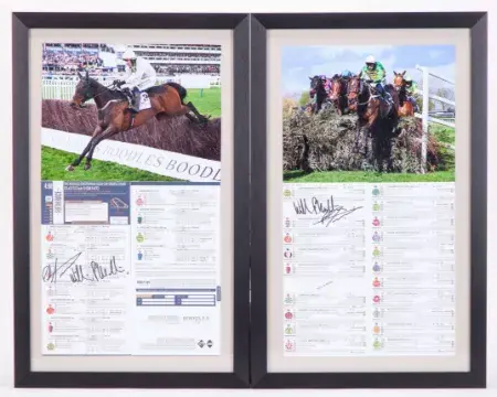 Willie Mullins & Paul Townend signed 2026 Gold Cup & Grand National