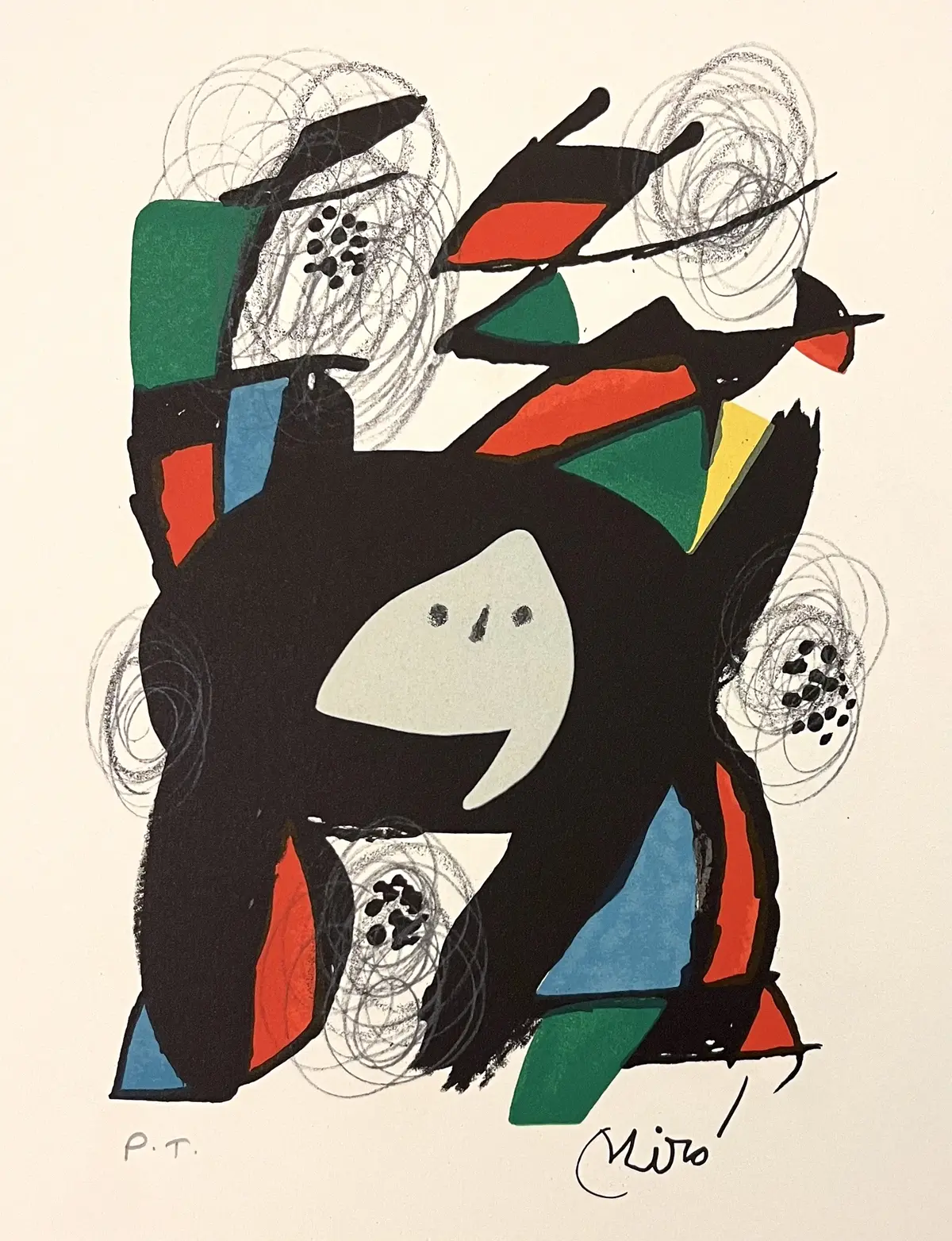 Joan MIRO - La Mélodie Acide, 1980 - lithographie originale