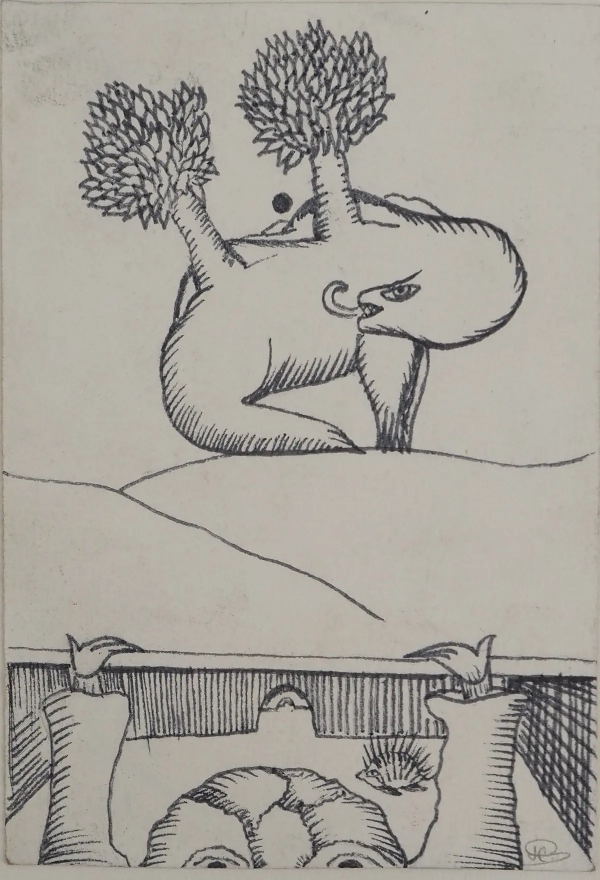 Jean-Claude SILBERMANN : Enseignes sournoises, Paysage surréaliste