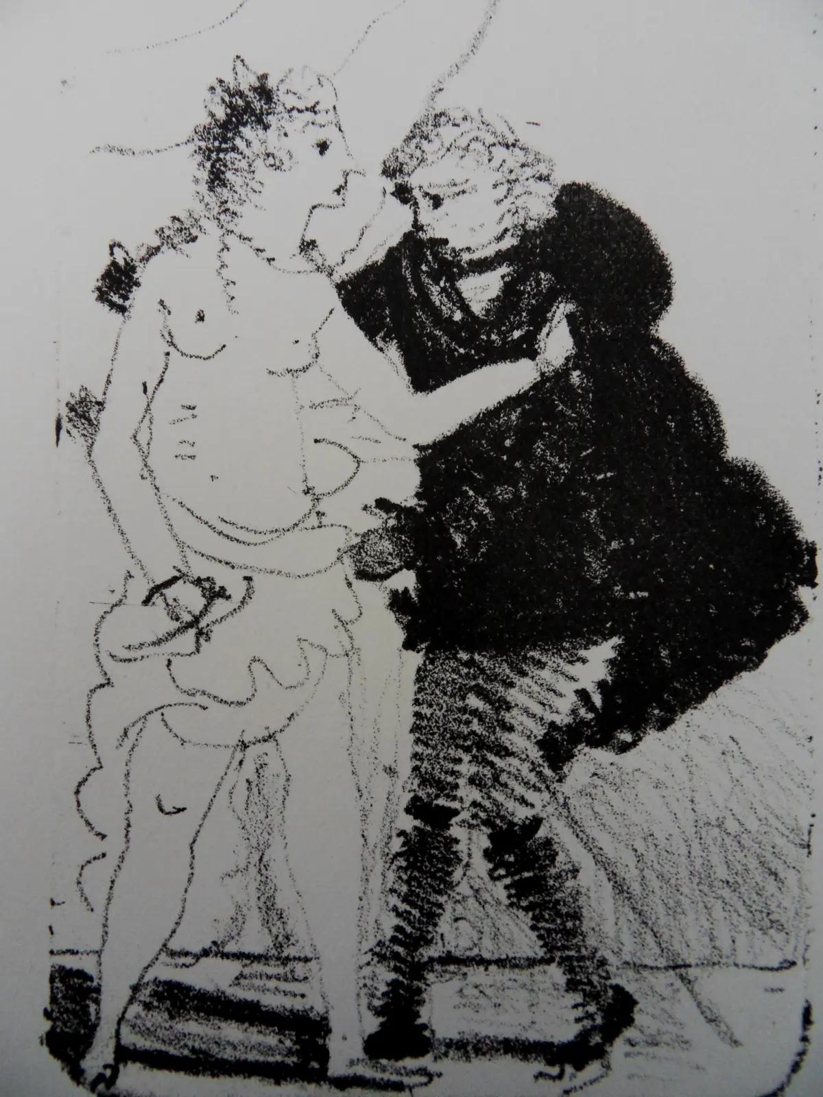 André DERAIN : L’amant repoussé - Lithographie originale signée