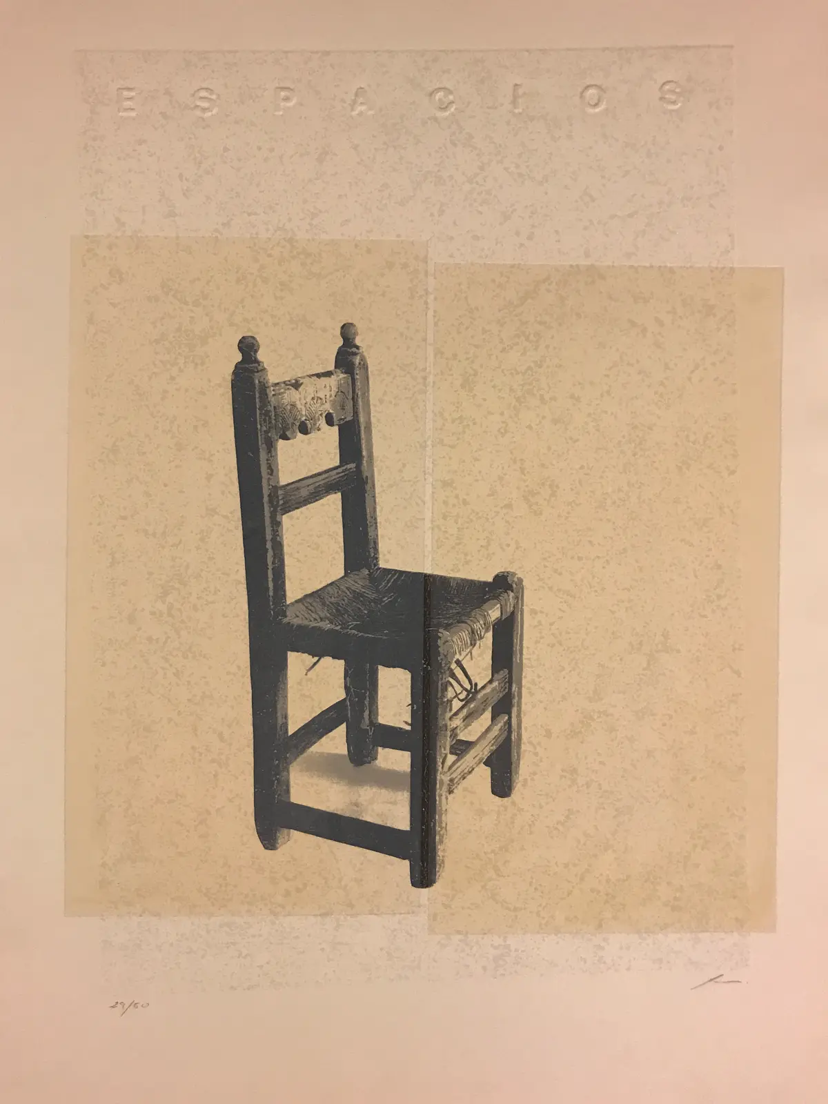 Ricardo CALERO - Natural 1, 2002 - Gravure signée au crayon