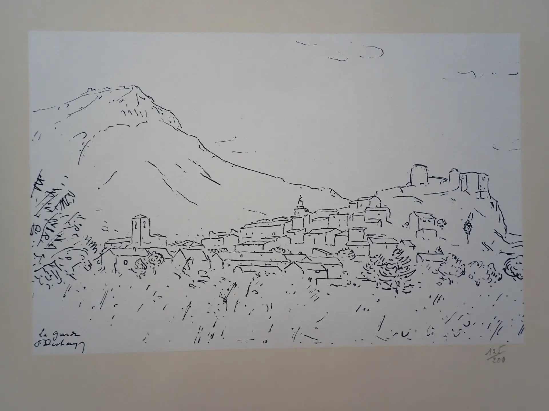 Frédéric DESHAYES (d’après) - La Garde - Gravure