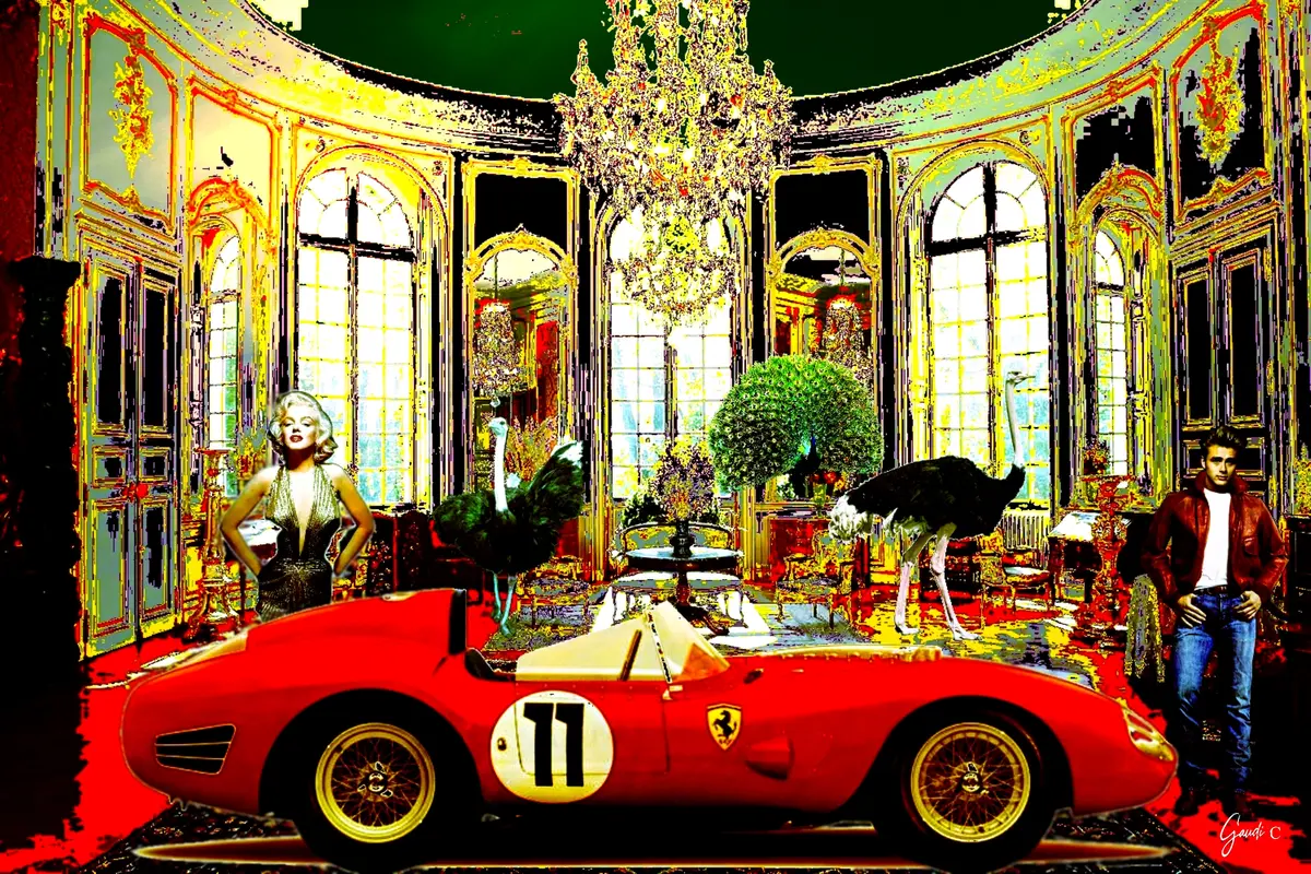 Gaudi .C - la vie de chateau pop art live style (2025)