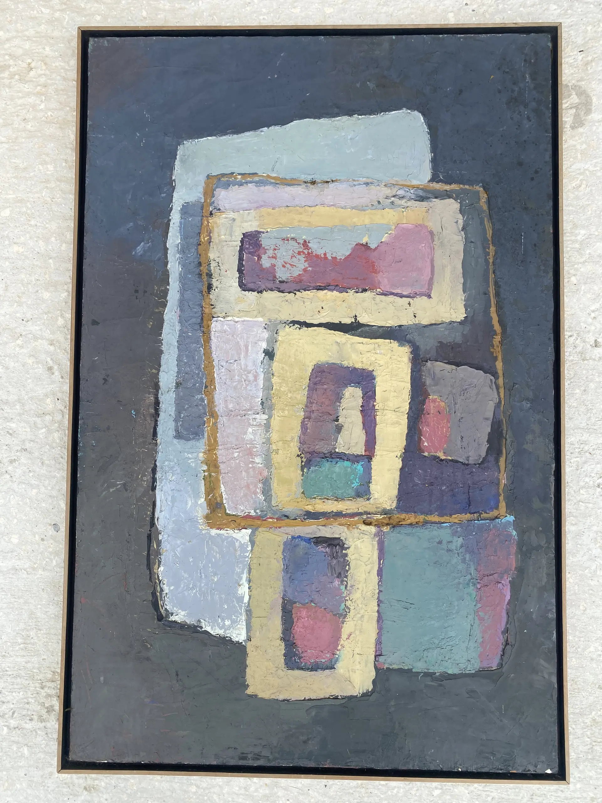Isadore Lévy - Brewster, 1972 - Huile sur toile