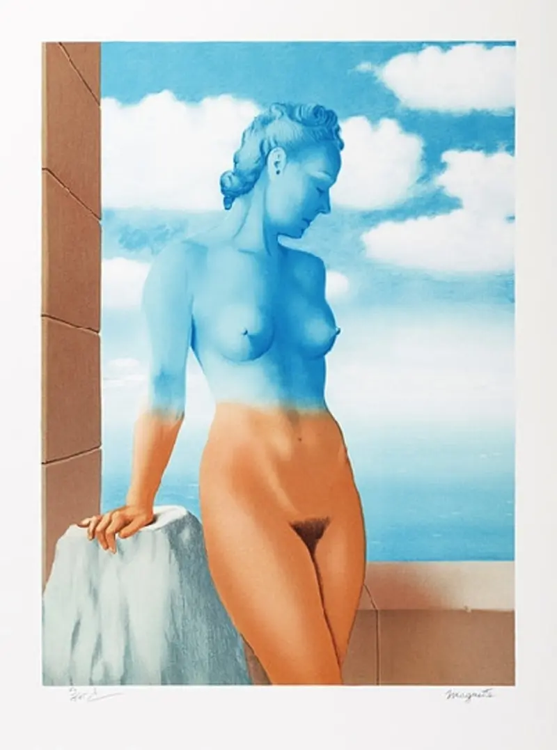 René MAGRITTE (d’après) - La Magie noire - Lithographie