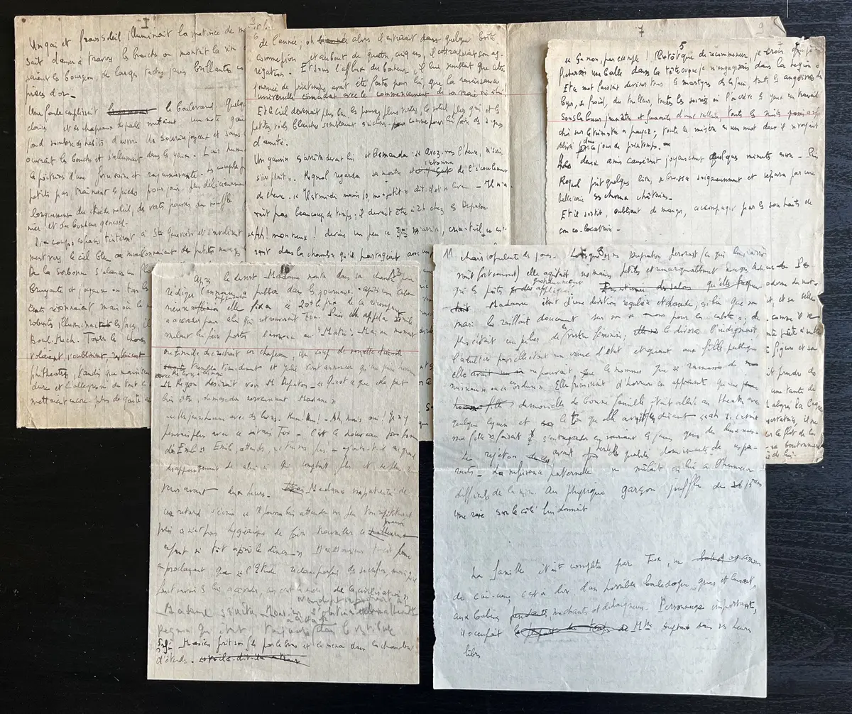 Joseph KESSEL – Manuscrit autographe - Nouvelle