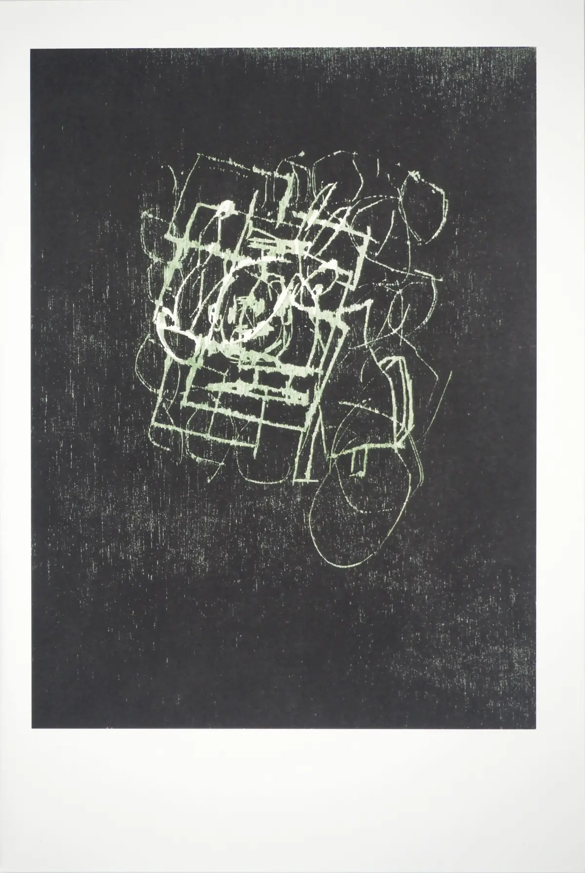 Georg BASELITZ : Lapin vert, Héliogravure