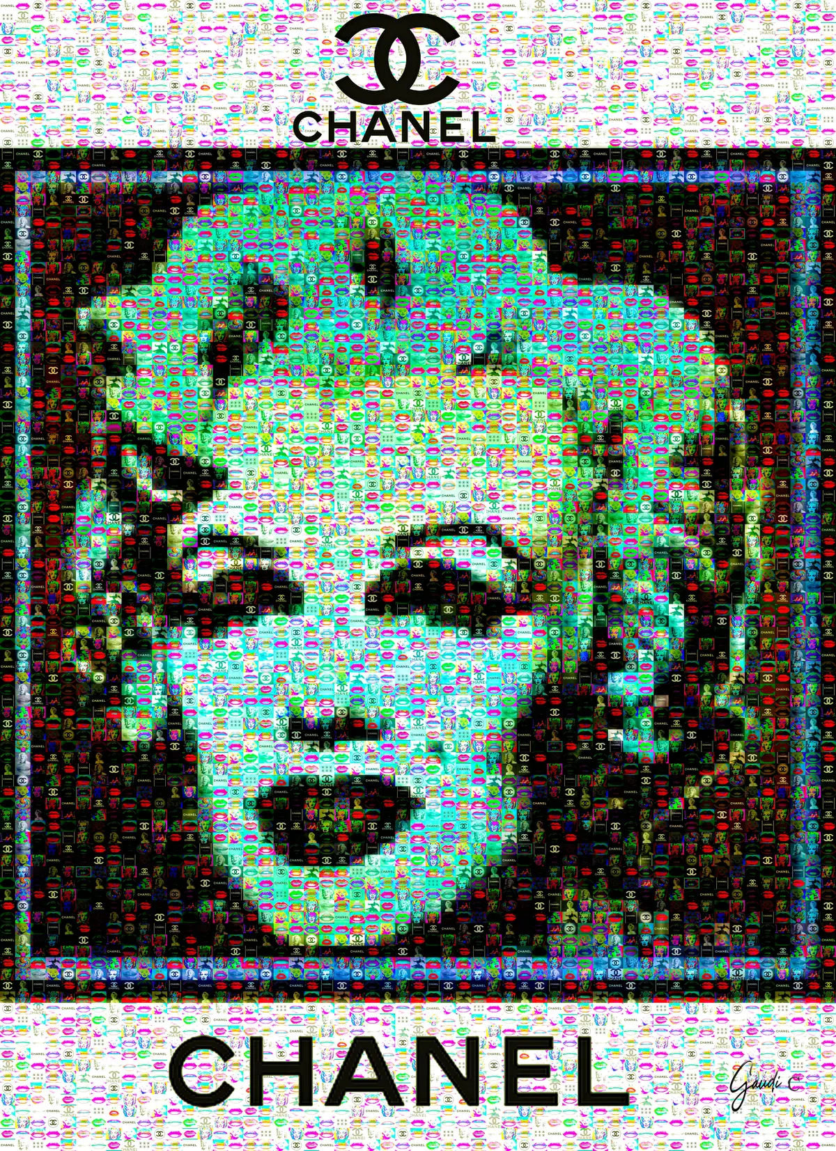 Gaudi .C marylin-chanel-pop-art (2025)