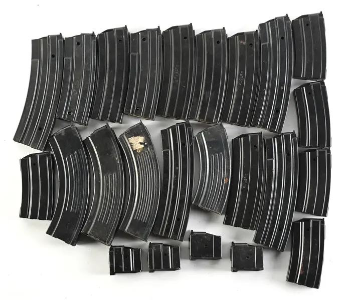 LARGE LOT OF RUGER MINI-14 AND MINI-30 MAGAZINES.