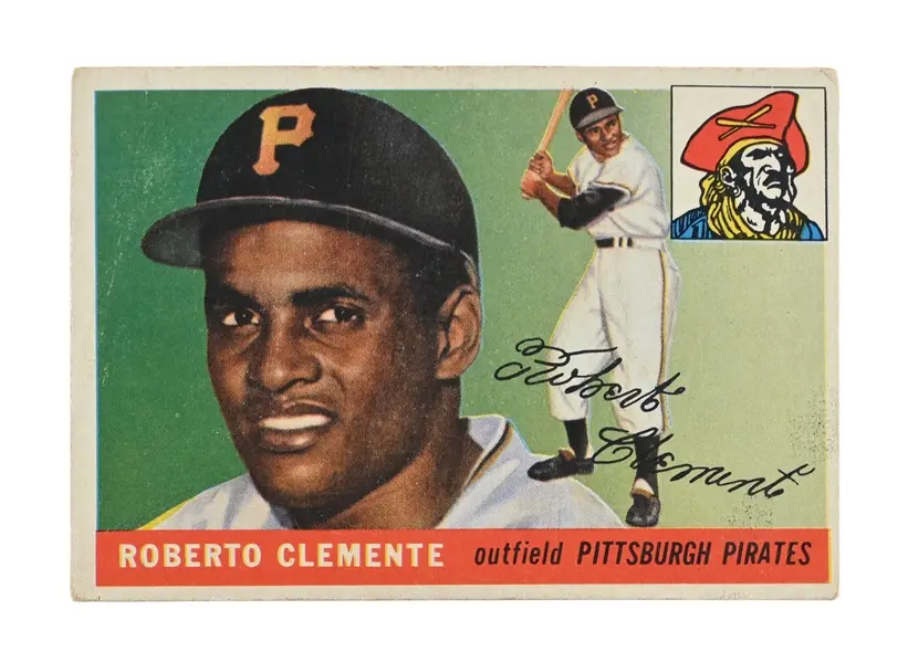 1955 TOPPS #164 ROBERTO CLEMENTE ROOKIE
