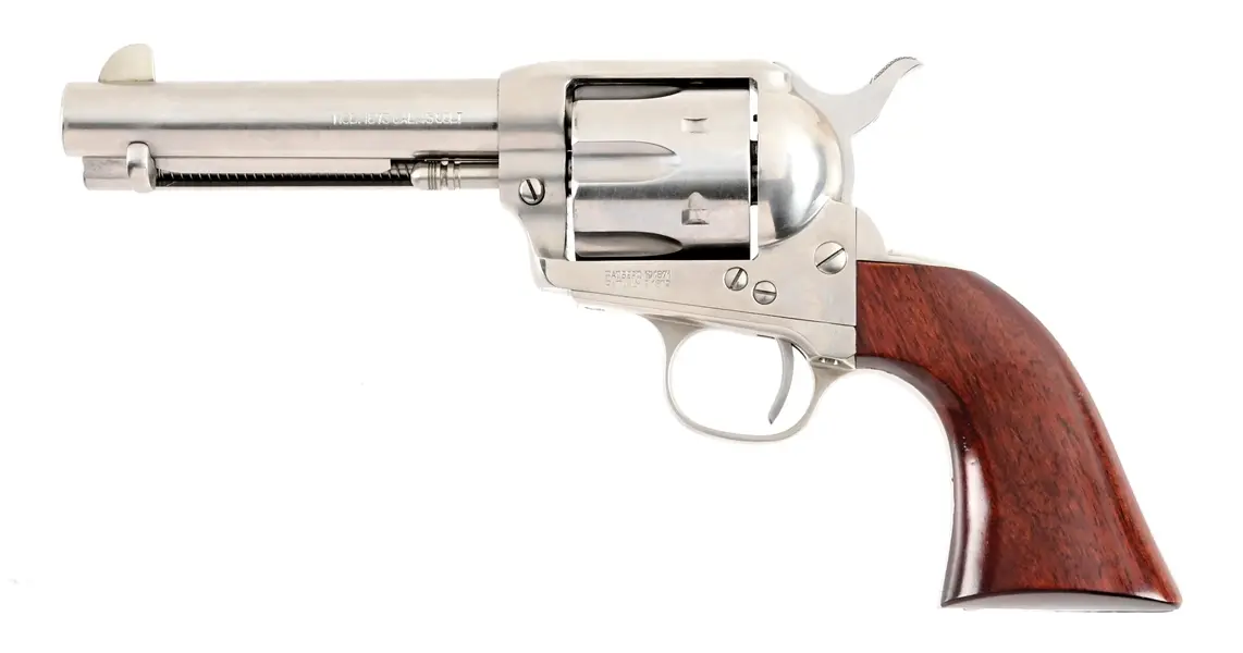 (M) TAYLOR'S & CO. UBERTI MODEL 1873 SINGLE ACTION REVOLVER.
