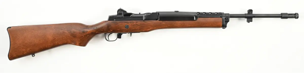 (M) RUGER MINI-14 SEMI-AUTOMATIC RIFLE.
