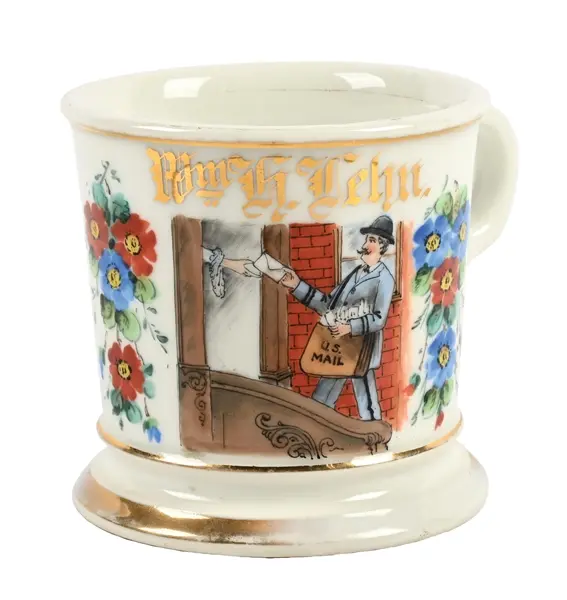 MAILMAN'S SHAVING MUG