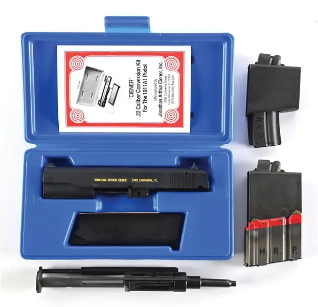 LOT OF 2: .22 LR CONVERSION KITS FOR THE 1911 AND AR-15.