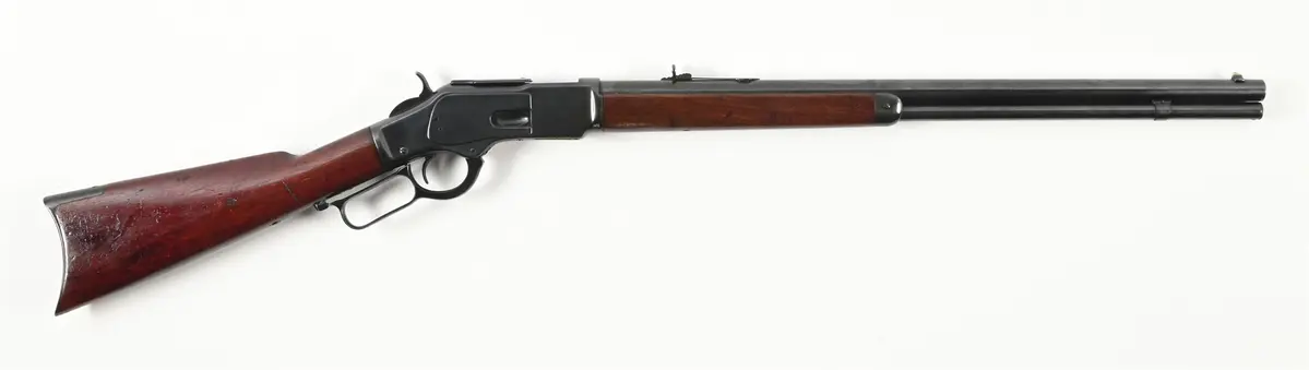 (A) WINCHESTER 1873 .44-40 LEVER ACTION RIFLE .