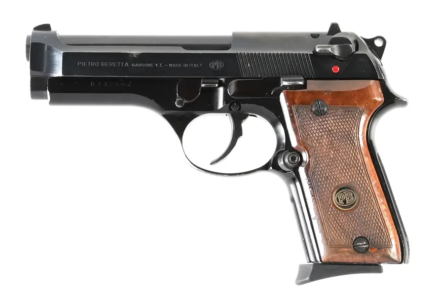 (M) BERETTA 92 SB COMPACT SEMI-AUTOMATIC PISTOL WITH CASE.