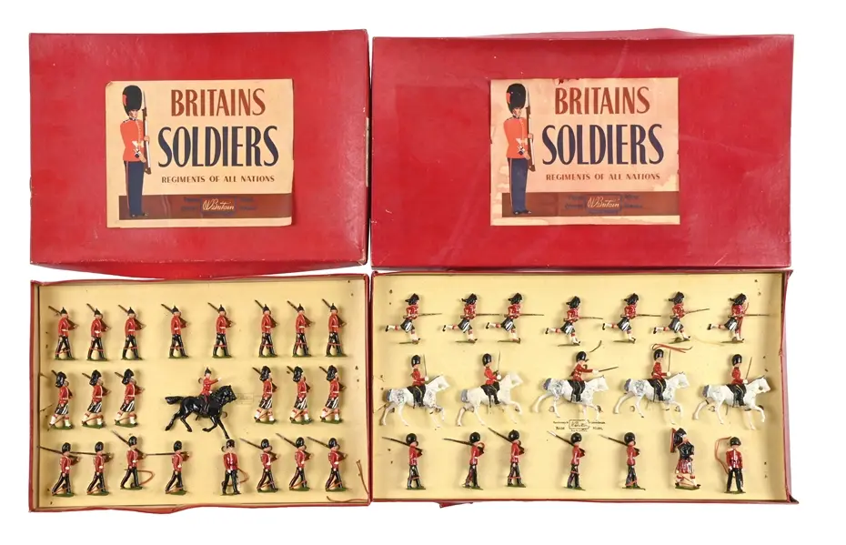 LOT OF 2: W. BRITAINS SETS IN BOXES