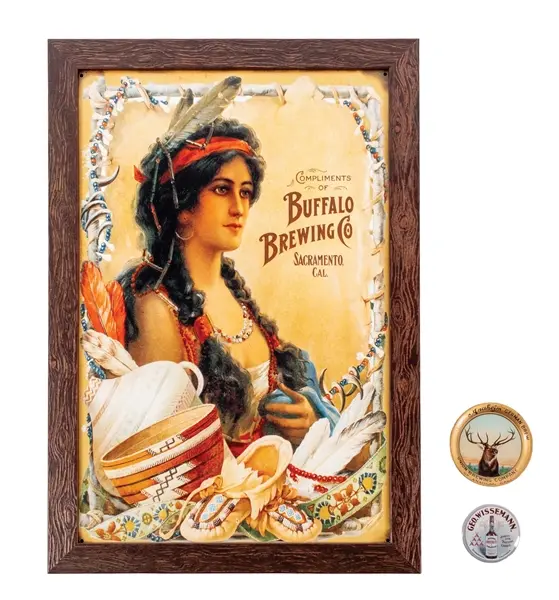 COLLECTION OF 3: BREWIANA ADVERTISEMENTS