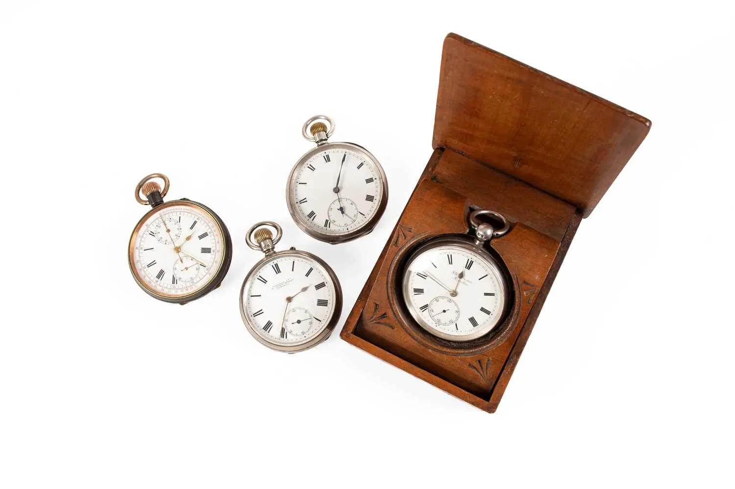 A Silver Open Faced Lever Pocket Watch, retailed by J.W.Benson, London, 1897