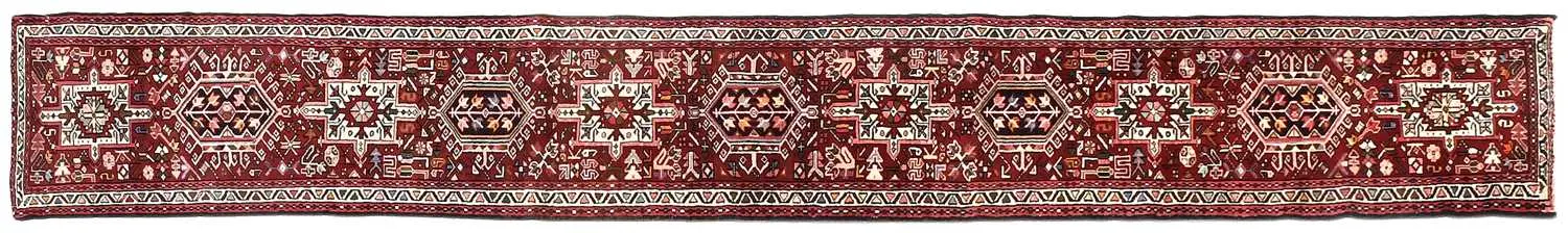Very Narrow Karajah Runner, North West Iran, Circa 1970